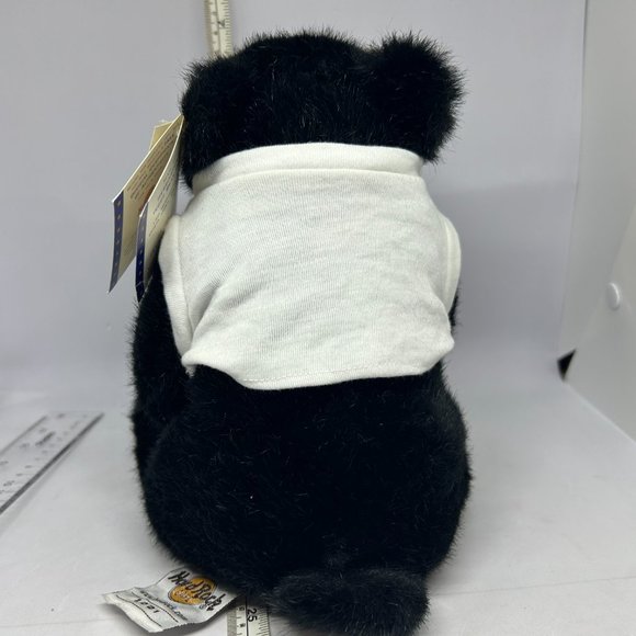 Hard Rock Cafe Black‎ Teddy Bear Gatlinburg NWT - Picture 3 of 13